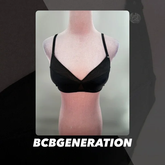 NWT BCBGeneration Mesh Bralette - Picture 1 of 7